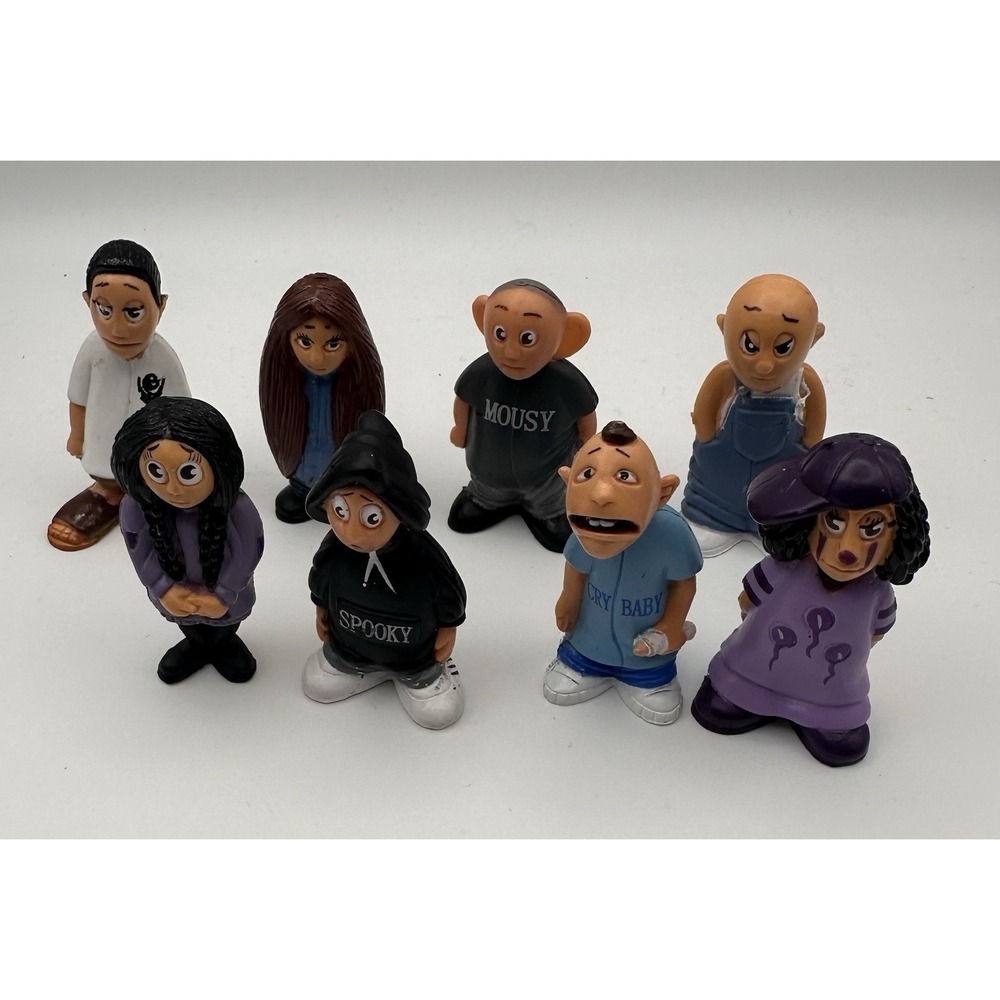 Vintage Mijos Series 1 8 Figure Set Homies 2002 Urban Vinyl Toys